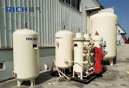 瑞氣制氮機(jī)客戶現(xiàn)場圖